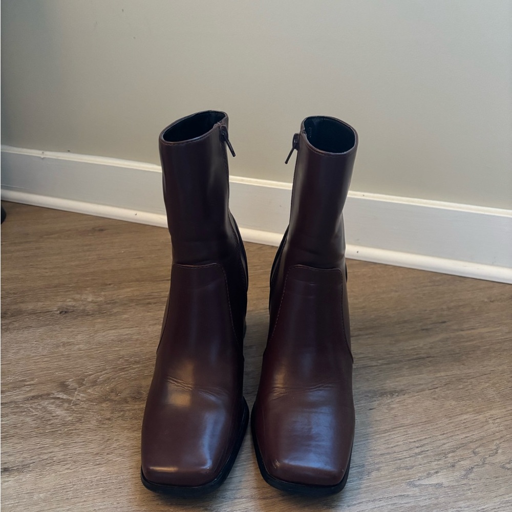Brown Ankle Boots